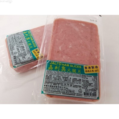 M25B 嘉利奧火腿片(1磅/包，香港製造)網購原價HK$20.00/包，會員價HK$18.00/包